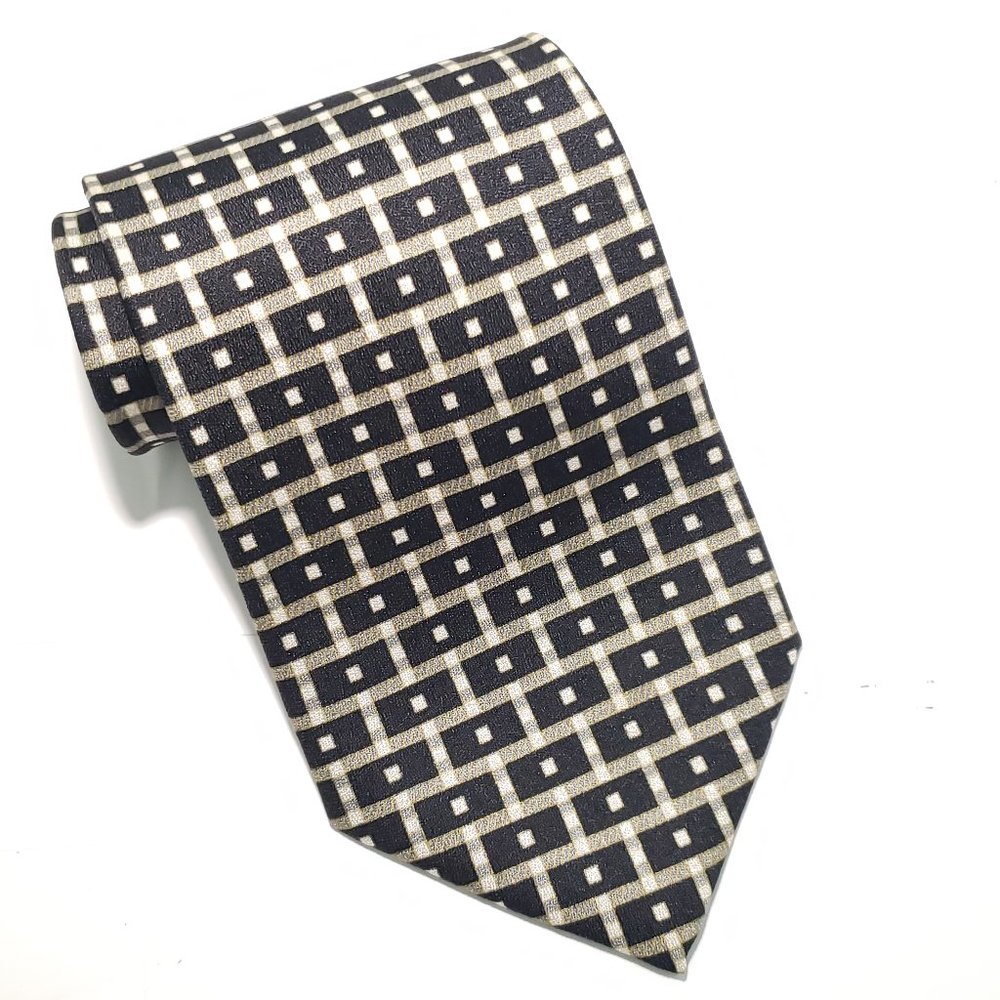 Executive Collection Men's Tie Brown Black